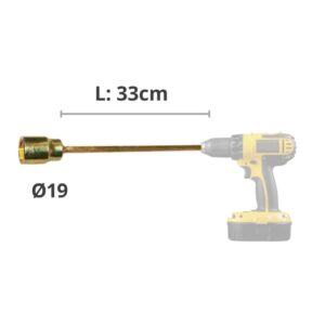 ACCIONAMIENTO PATA PARA TALADRO D19 33CM