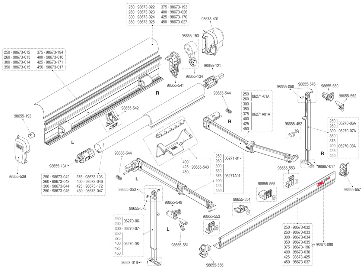 BRAZO IZQ. F45 S (300-450) - Imagen 2