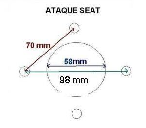 Llanta 5.50J R 14 4Tx98 (At. Seat)